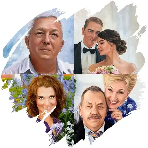 Портреты маслом