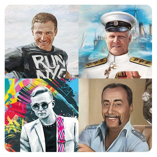 Мужские портреты Мужские портреты