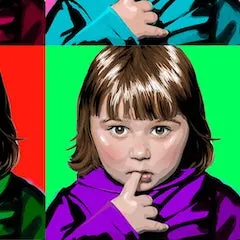 Портрет в стиле Энди Уорхола пример №3