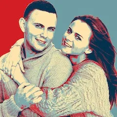 Хоуп арт портрет пример №1