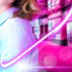 Неон портрет пример №3